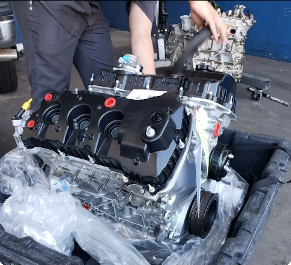 new engine installation